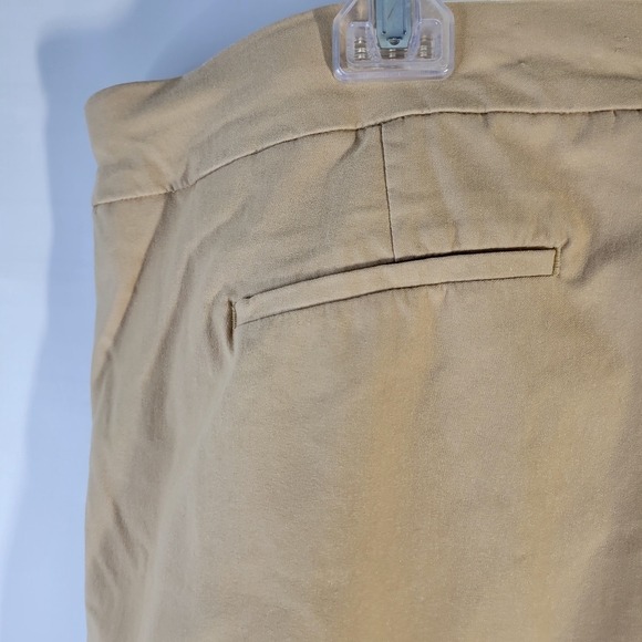 Chicos Bridgitte slim Ankle Pant Khaki Slimming Panel Stretch Fabric Size 20 - Picture 6 of 11